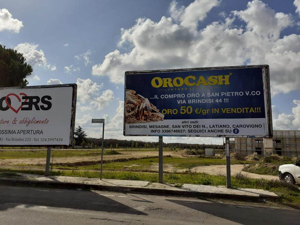 affissioni Torchiarolo - Brindisi