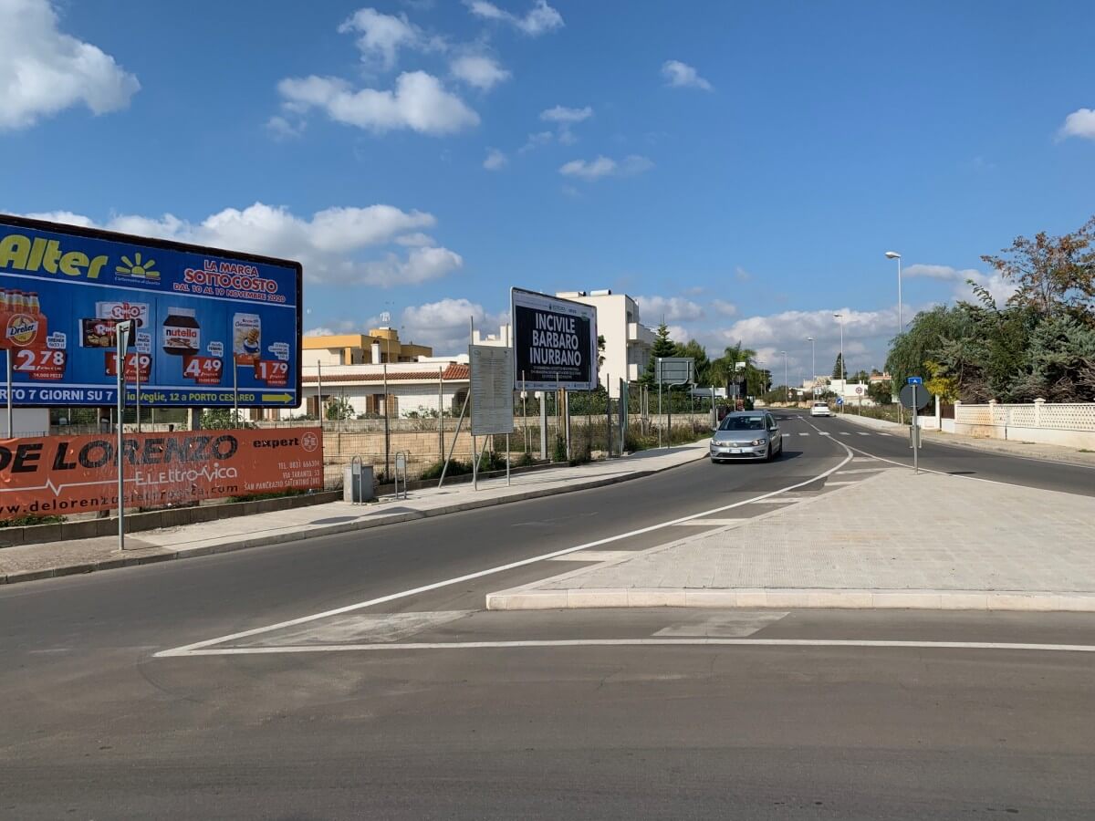 Noleggio impianti pubblicitari Puglia