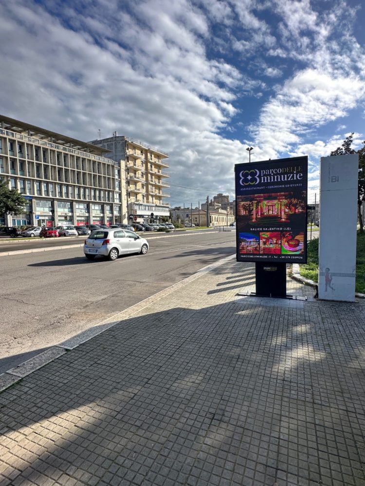 Impianti pubblicitari digitali a LED a Lecce